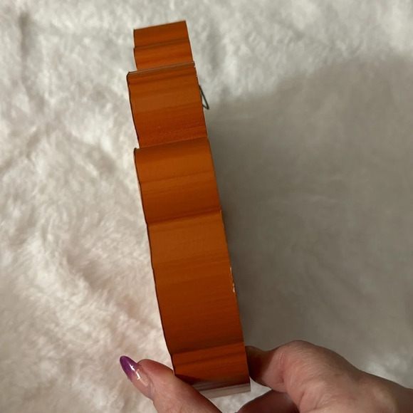 Hello Kitty Halloween Wooden Pumpkin Hanging Wall Plaque Decor NEW - Picture 3 of 9